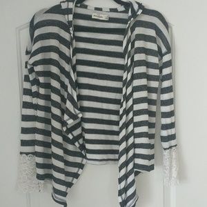 Abercrombie Kids Hooded Cardigan